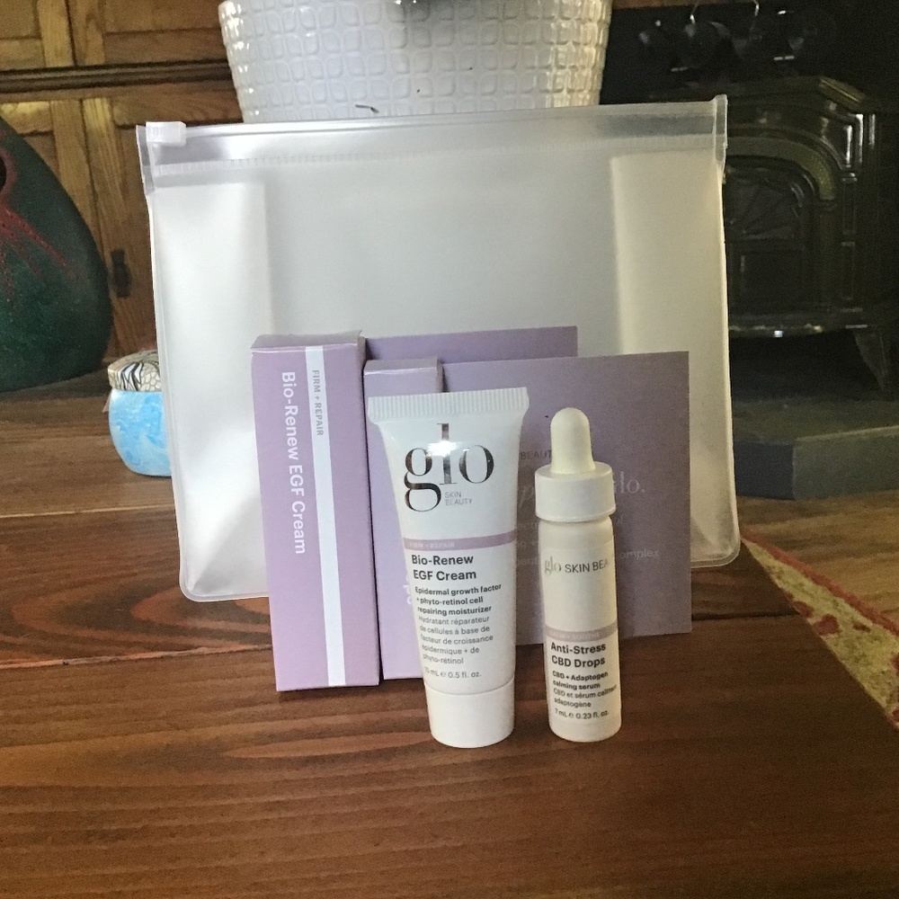 Glo EGF cream and Anti-Stress drops